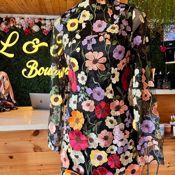 The Viral Taylor Swift 3D Flower Mini Dress - Picture 8 of 8